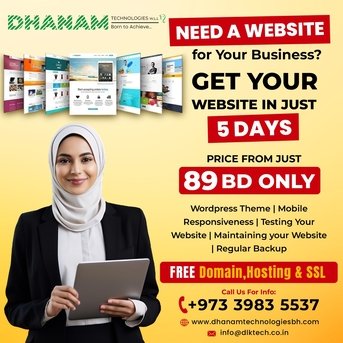 Get Your Business Website @ Bd 89- Free Domain & Hosting