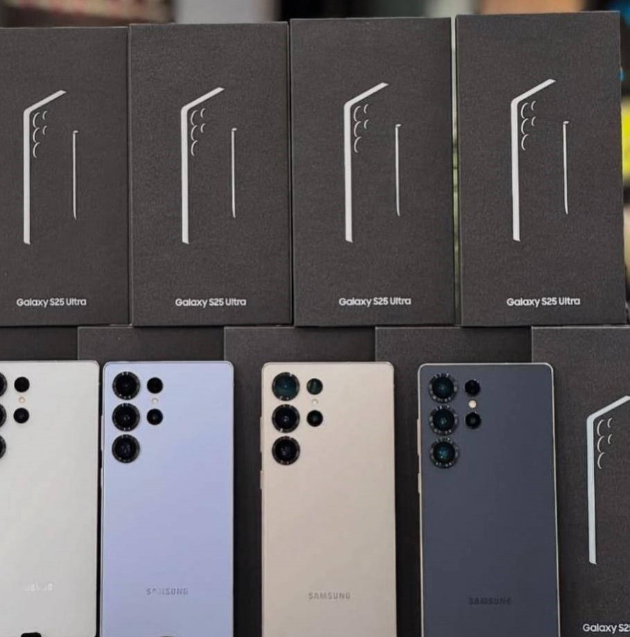 New Stock Samsung Galaxy S25 Ultra 5g, S25+, S25, S24 Ultra, Z Fold7, Z Flip7