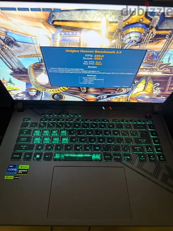 Asus Rog Strix G16 – Rtx 4070 | 240hz | Like New | Box Included