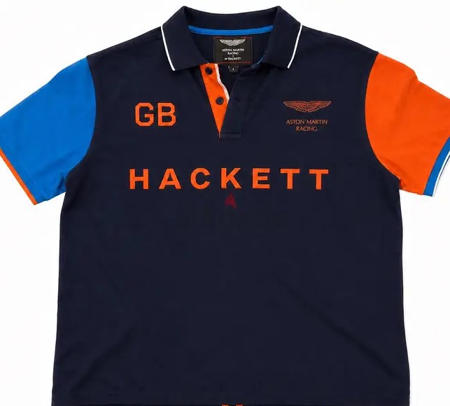 Hackett Aston Martin Racing Polo Shirt – Size L