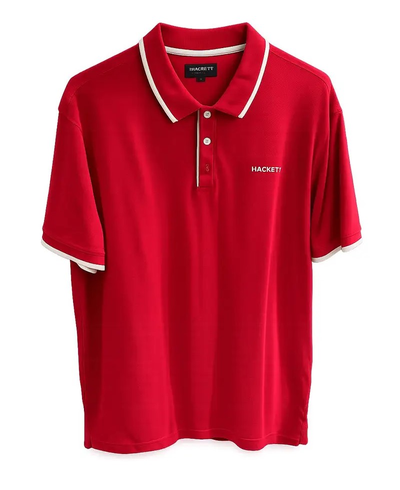Hackett Golf Red Polo Shirt Xl – Excellent Condition