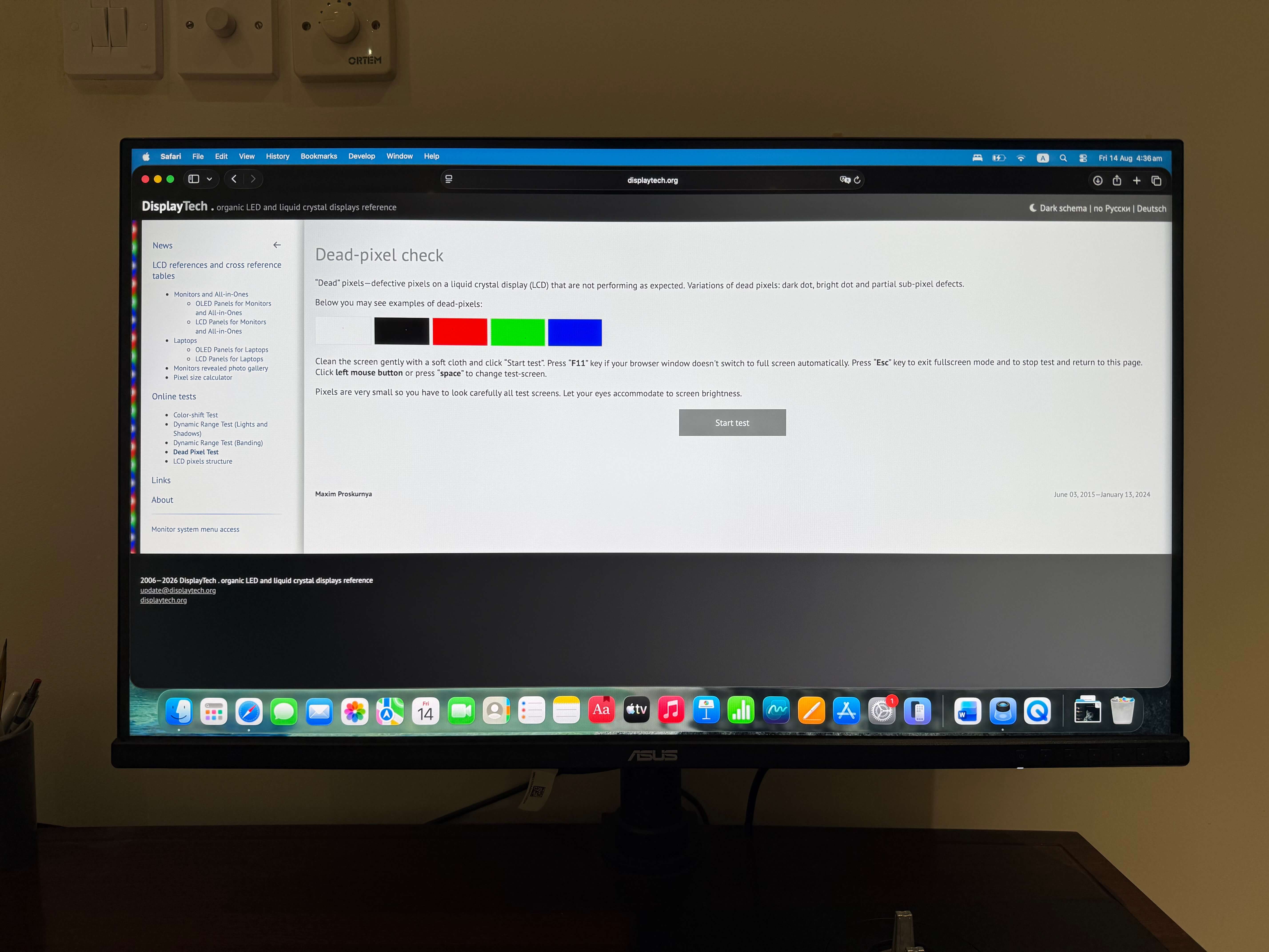 4k 32” Asus Proart Display