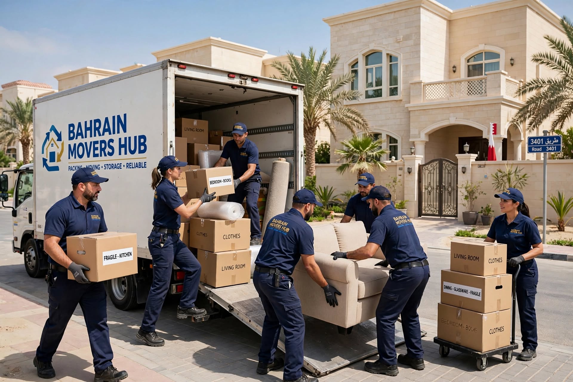 Bahrain Movers And Packers