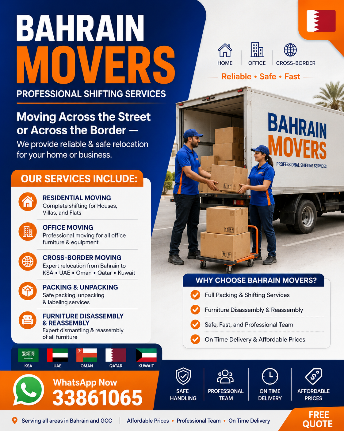 Movers And Packers In Bahrain