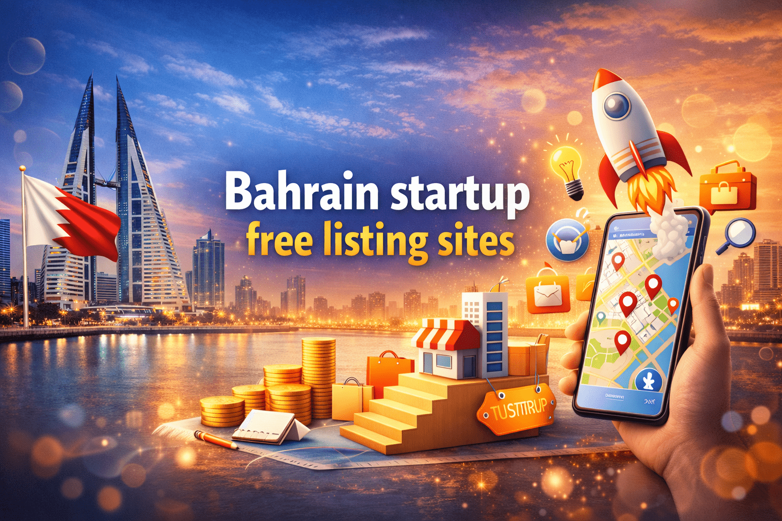 Bahrain startup free listing sites