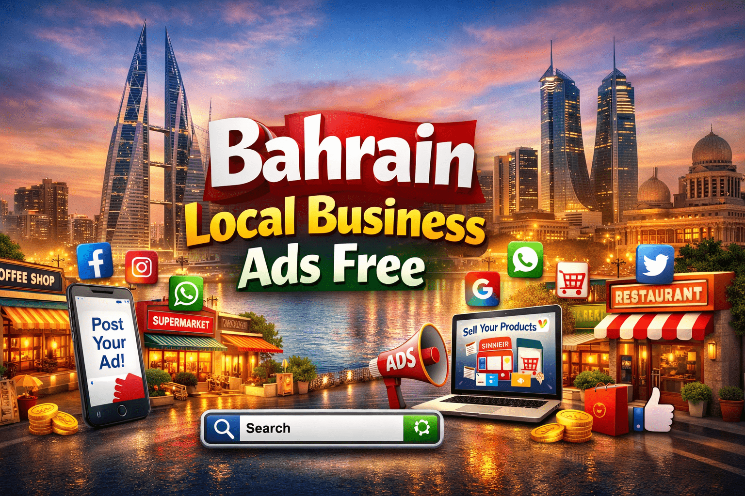 Bahrain local business ads free